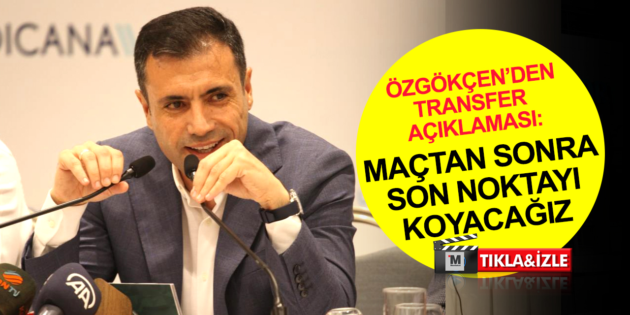 Konyaspor Başkanı Özgökçen'den transfer açıklaması: Morutan ile ilgilenmiyoruz! Maçtan sonra son noktayı koyacağız