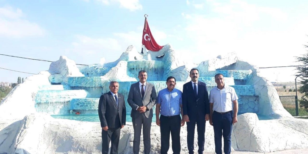 Altıntaş’ta Şelale Park halkın hizmetine sunuldu