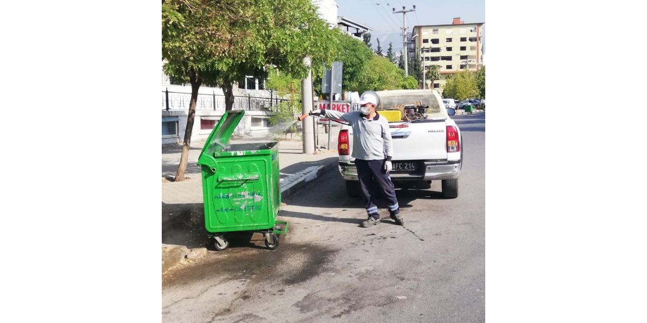 Kahramanmaraş ilaçlanıyor