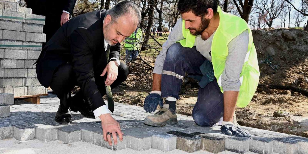 Teoman Özalp Parkı yenileniyor