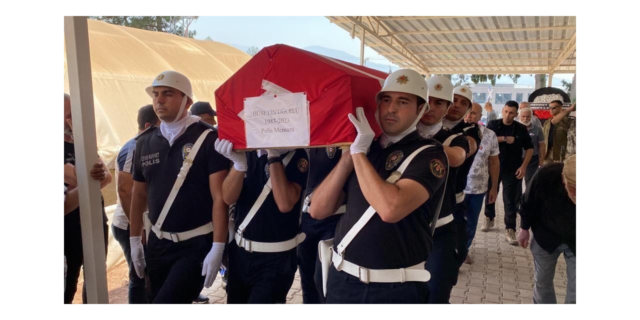 Osmaniye’de havaya ateş ettiği için uyardığı komşusu tarafından öldürülen polis memuru toprağa verildi