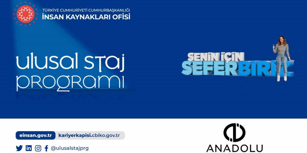 CBİKO desteğiyle Anadolu Üniversitesi pek çok öğrenciye staj imkanı sunuyor