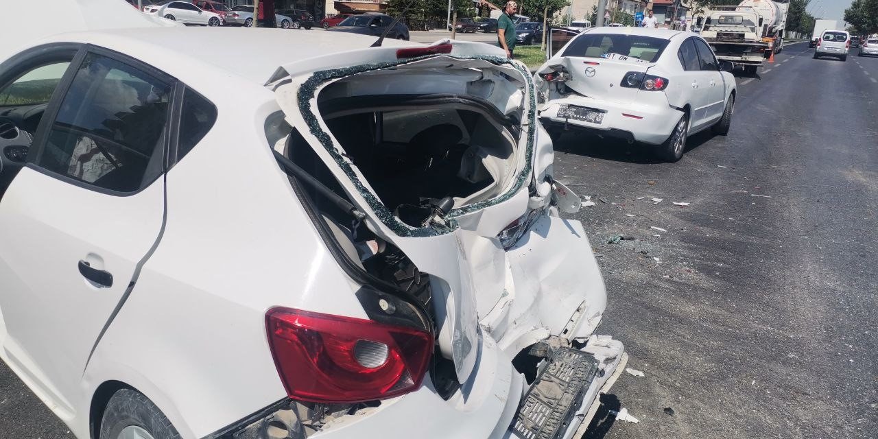 Kayseri’de Zincirleme Trafik Kazası