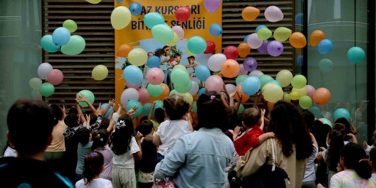 SGM yaz kursları şenlikle sona erdi