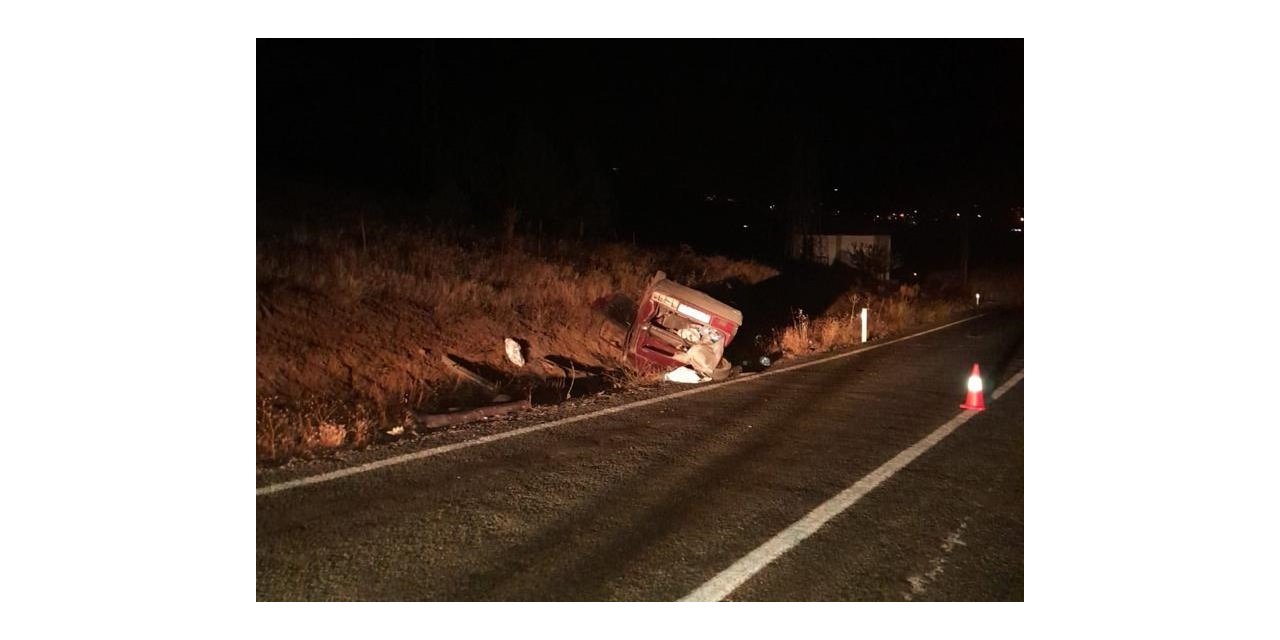 Malatya’da araç devrildi: 4 yaralı
