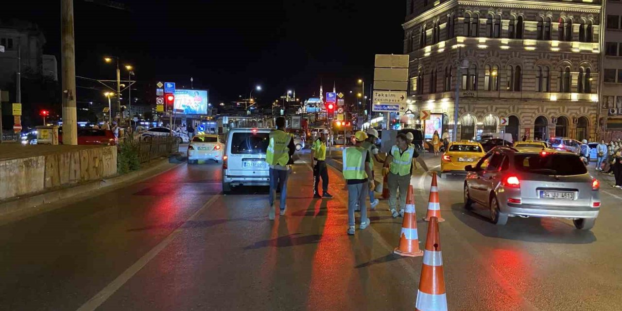Galata Köprüsü’nde 40 gün sürecek bakım çalışmaları başladı