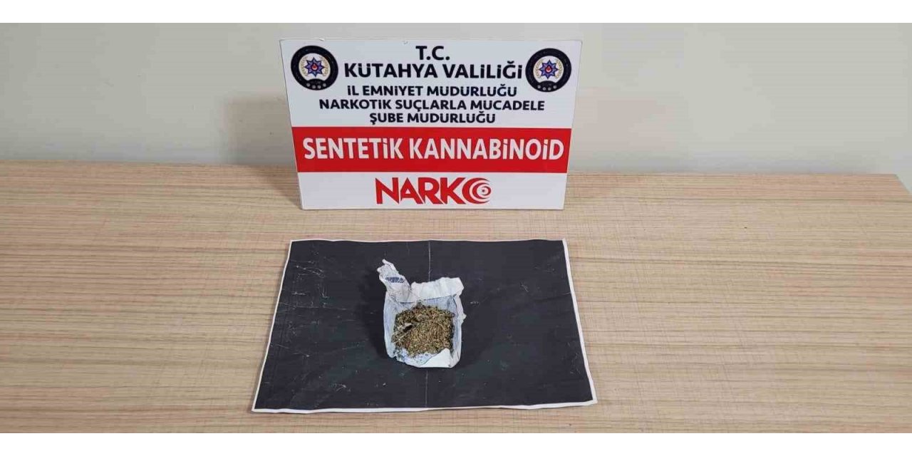 Kütahya’daki narkotik operasyonlarında 4 günlük bilanço