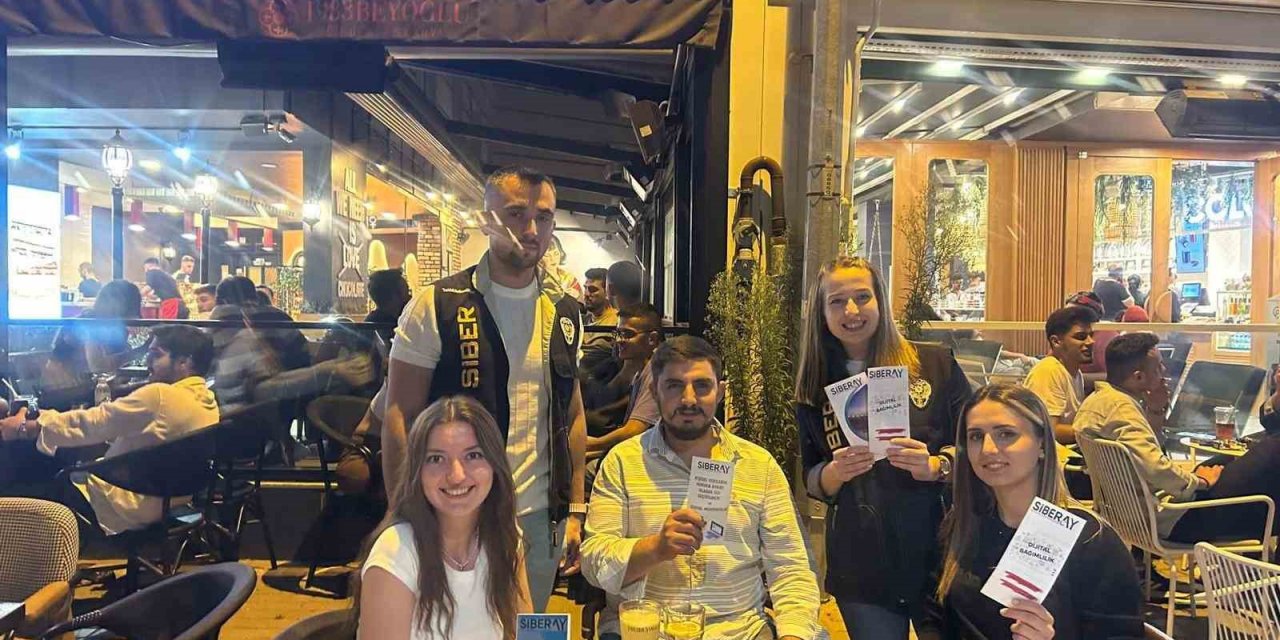 Kütahya Siber Suçlarla Mücadele Şube Müdürlüğü 2 bin 500 vatandaşı bilgilendirdi