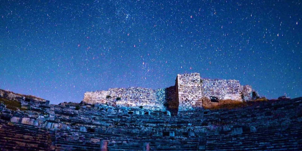 Meteor yağmuru, 4 bin yıllık Millet’te böyle görüntülendi