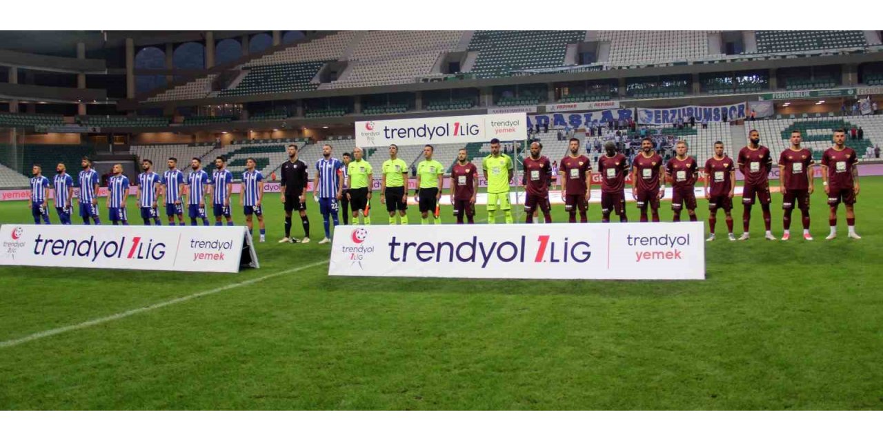 Trendyol 1. Lig: Erzurumspor FK: 1 - Bandırmaspor: 1