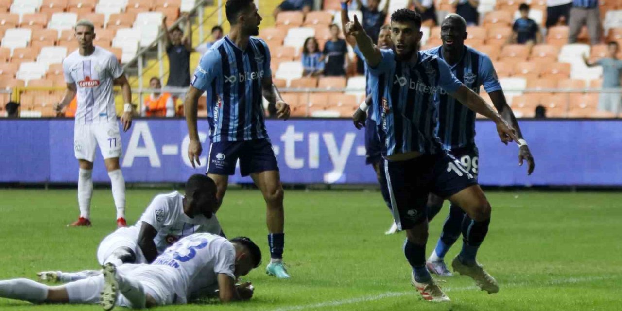 Trendyol Süper Lig: Y. Adana Demirspor: 1 - Çaykur Rizespor: 0 (İlk yarı)