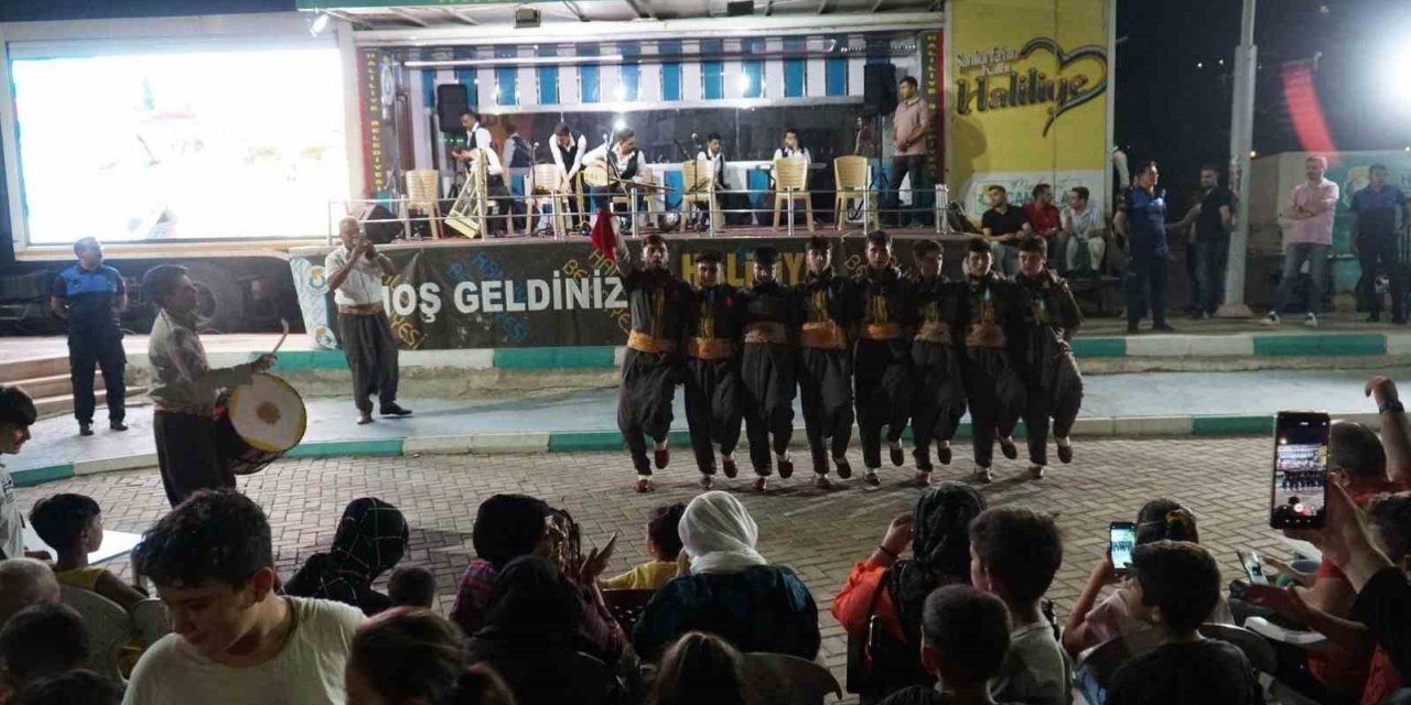 Haliliye’de yaz konseri coşkusu devam ediyor