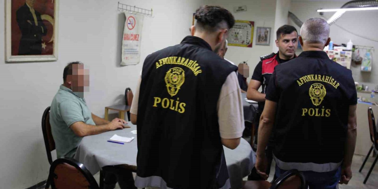 Polisten kumar, tombala ve yasa dışı bahis denetimi