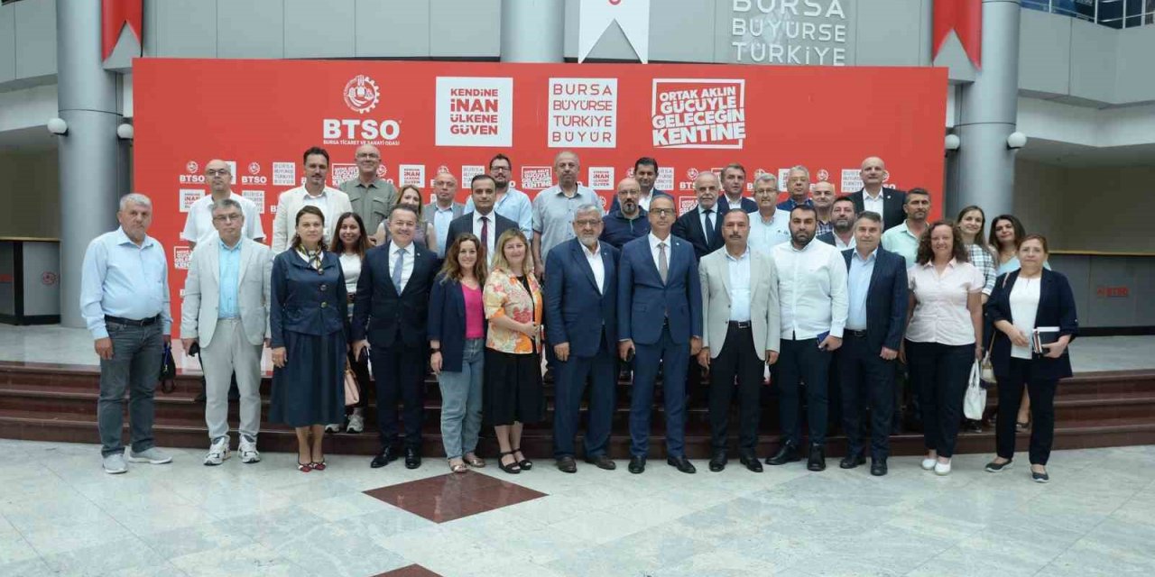 BTSO Gıda ve Paketli Ürünler Konseyi yeni dönemin ilk toplantısını yaptı