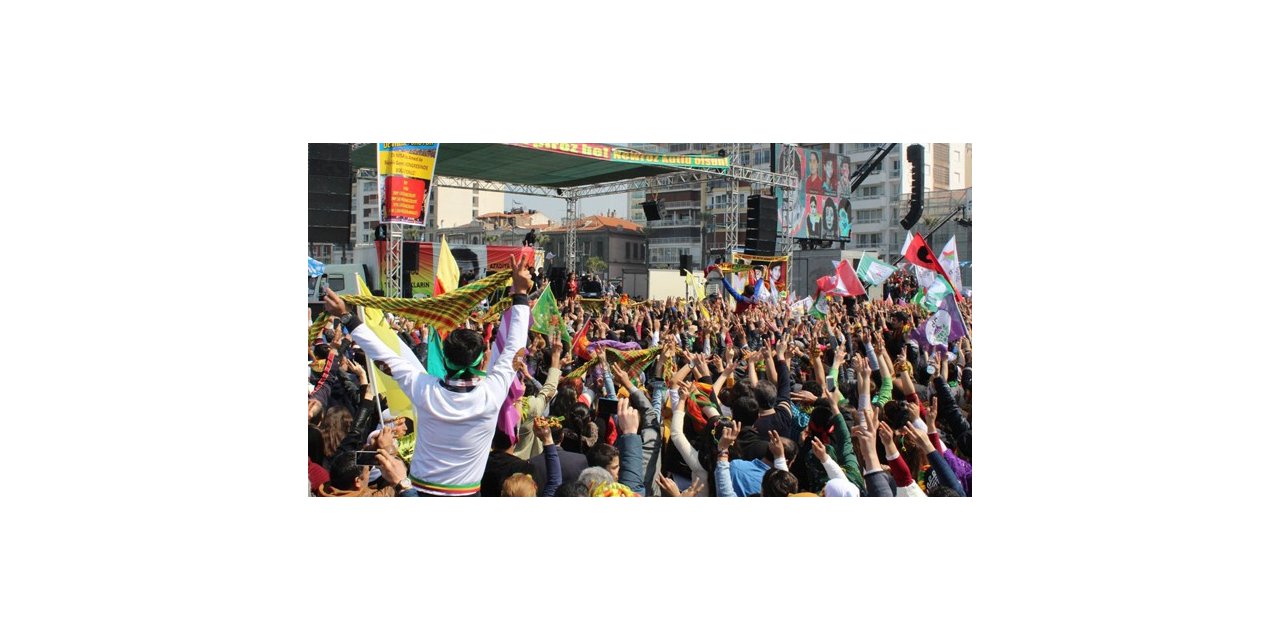 Nevruz etkinliğinde terör propagandası yapan konuşmacı gözaltına alındı