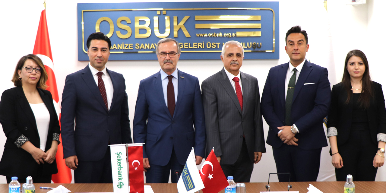 OSBÜK ile Şekerbank 81 ildeki tüm OSB sanayicilerini kapsayan iş birliği protokolü imzaladı