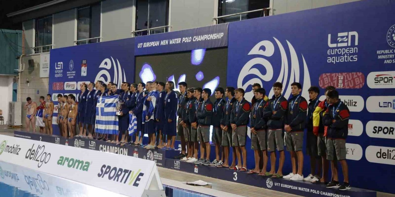 U17 Erkekler Avrupa Sutopu Şampiyonası’nda Yunanistan şampiyon oldu