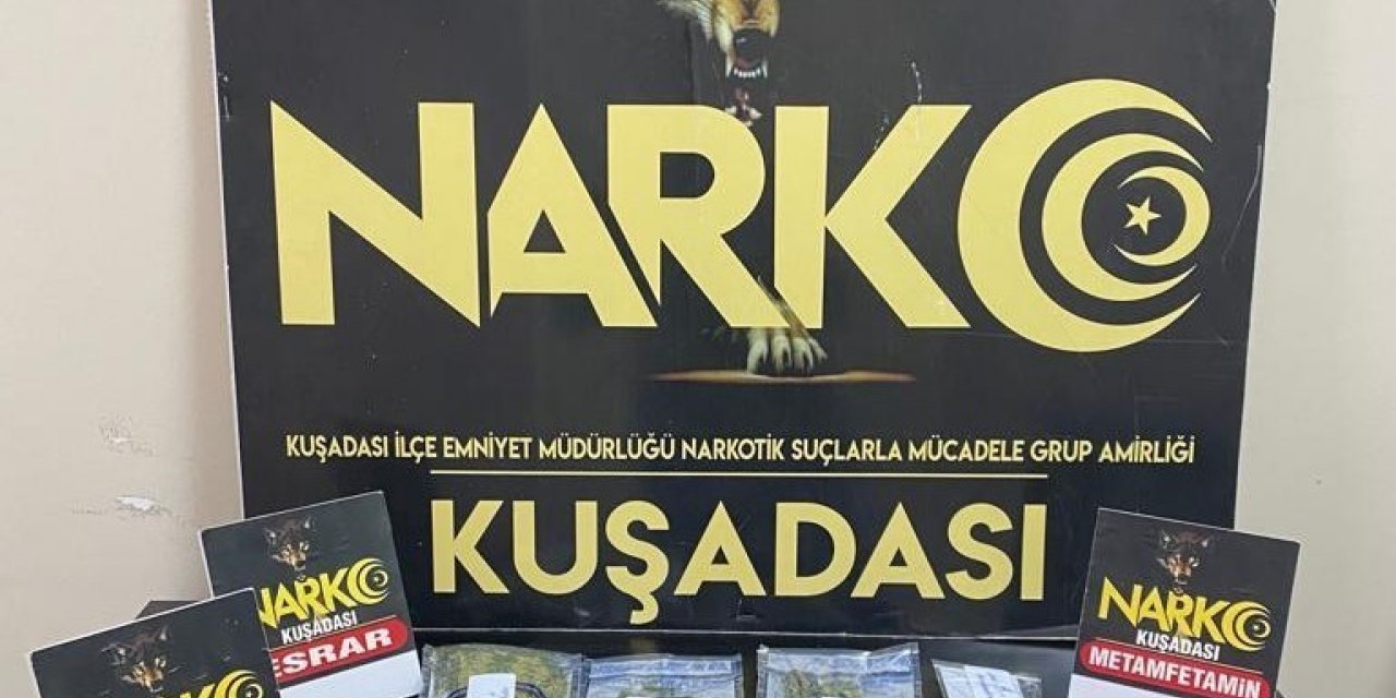 Uyuşturucu satışı yapılan eve polis baskını