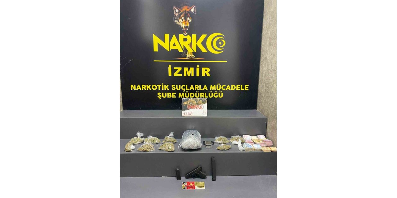 İzmir’de 63 uyuşturucu operasyonunda 37 tutuklama
