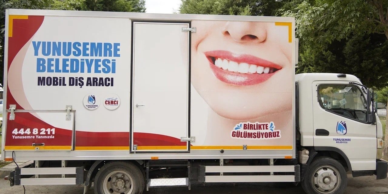 Yunusemre’de mobil diş aracı hizmete başlıyor