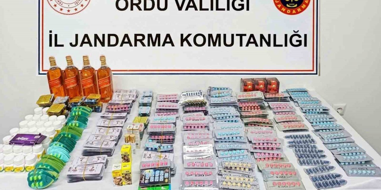 Ünye’de uyuşturucu hap operasyonu