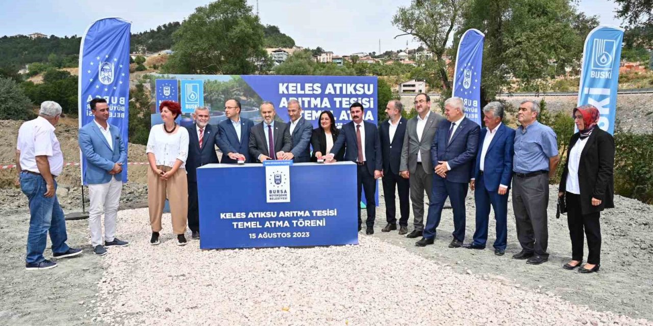 Keles altyapısına dev tesis