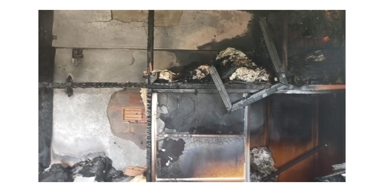 Hatay’’da evde çıkan yangın söndürüldü