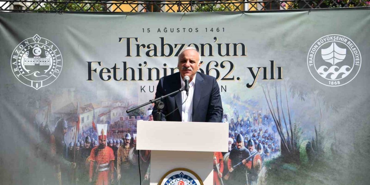 Trabzon’un fethinin 562. yıl dönümü etkinlikleri
