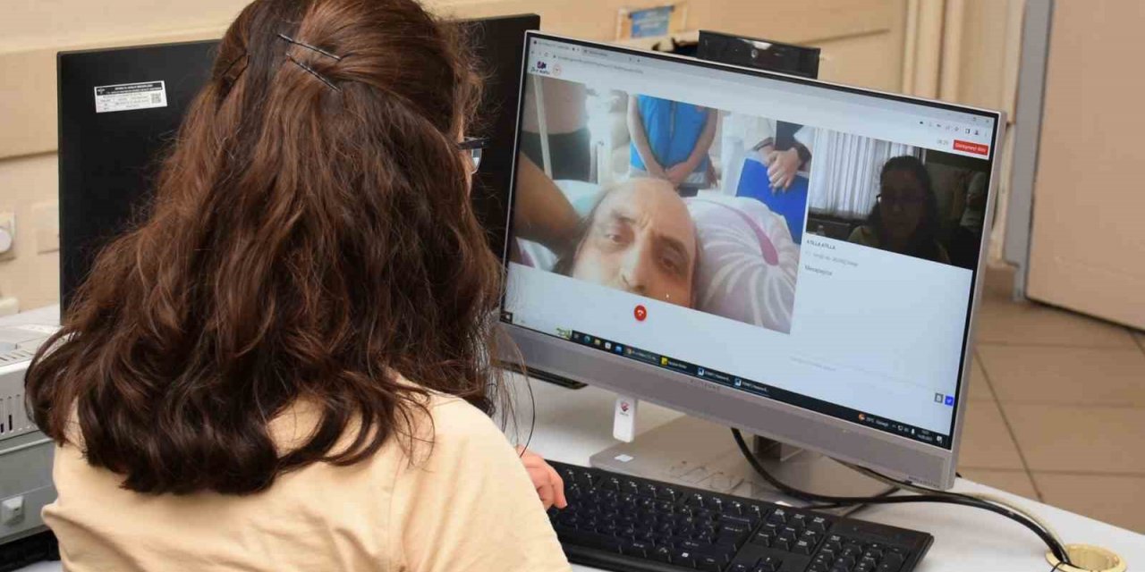 Hastaneye gelemeyen video konferans yöntemiyle muayene edilecek