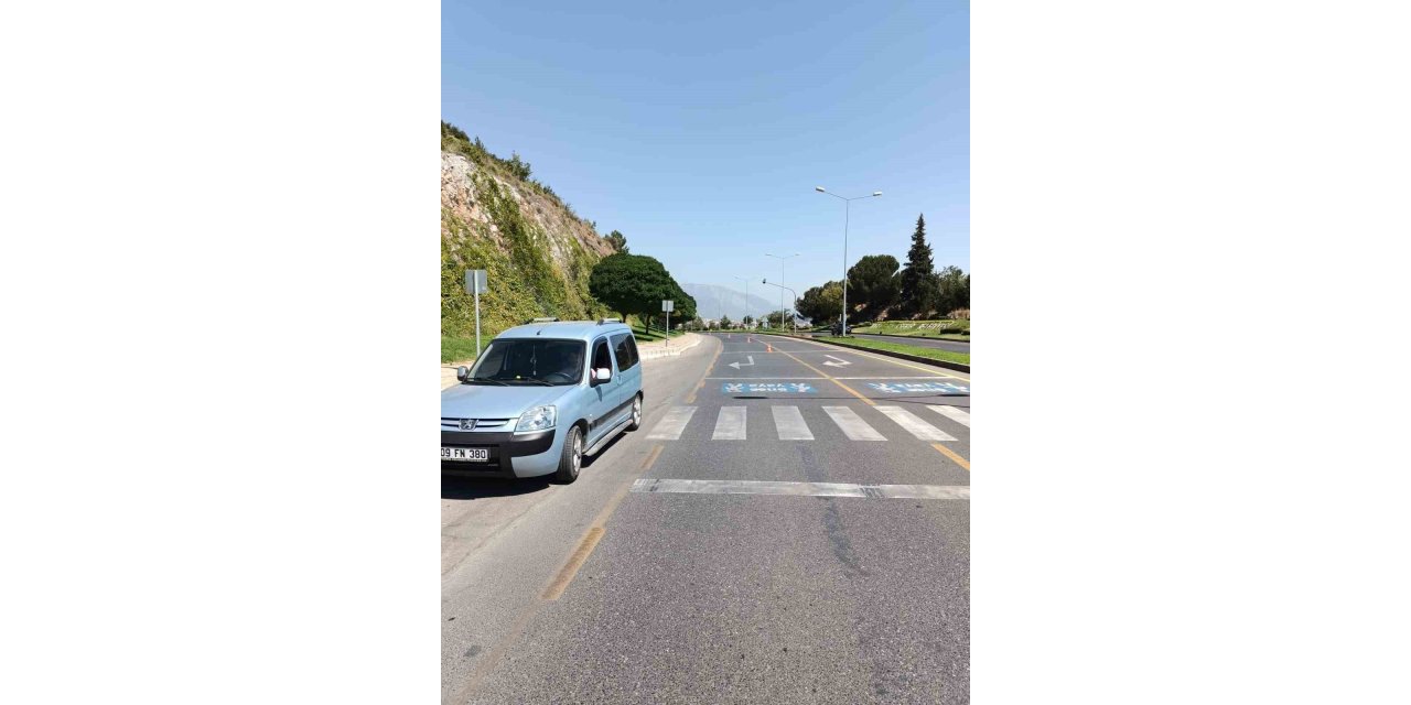 Menteşe’de havadan trafik denetimi yapıldı