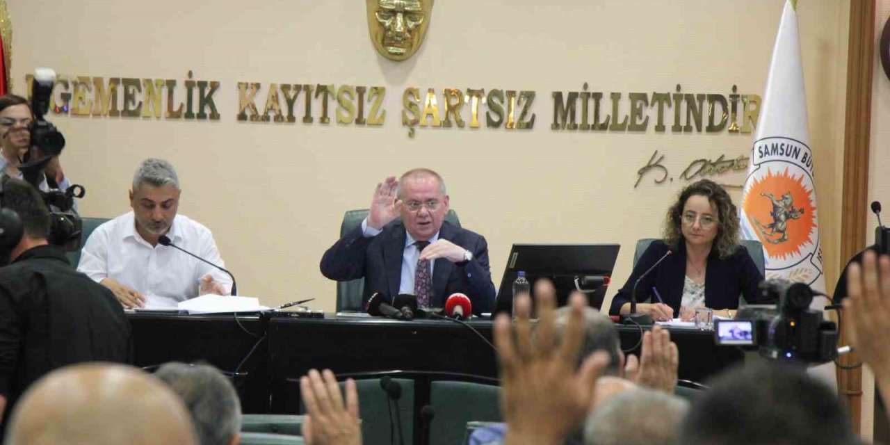 Samsun meclisi 50 maddeyi karara bağladı