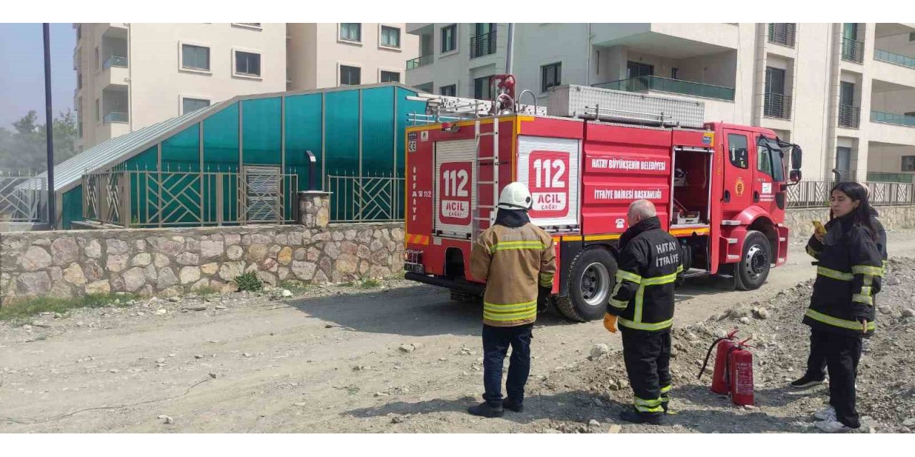 Hatay’da trafo yangını