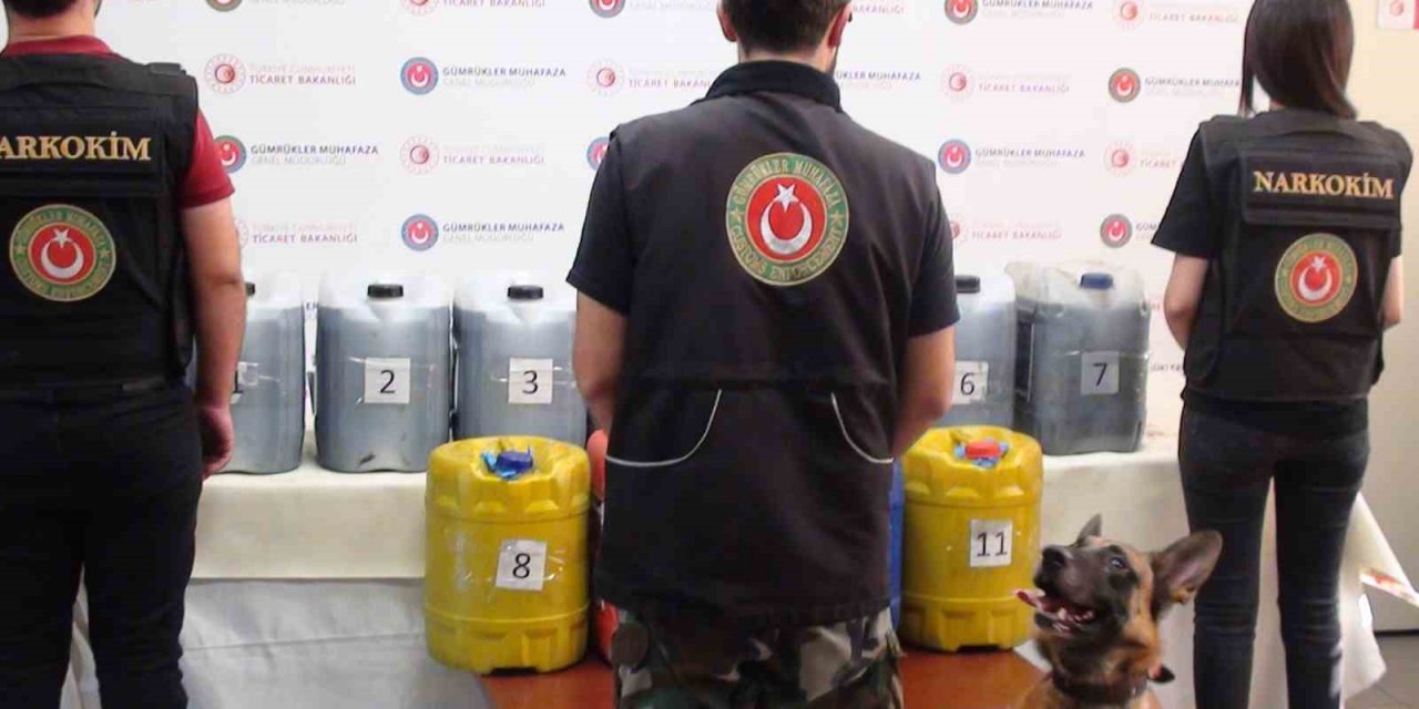 Habur Gümrük Kapısı’nda 245 kilogram metamfetamin yakalandı