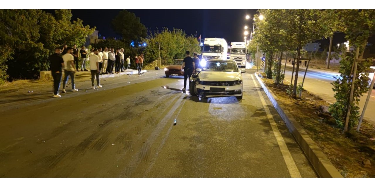 Silvan’da otomobilin çarptığı elektrikli bisiklet sürücüsü ağır yaralandı