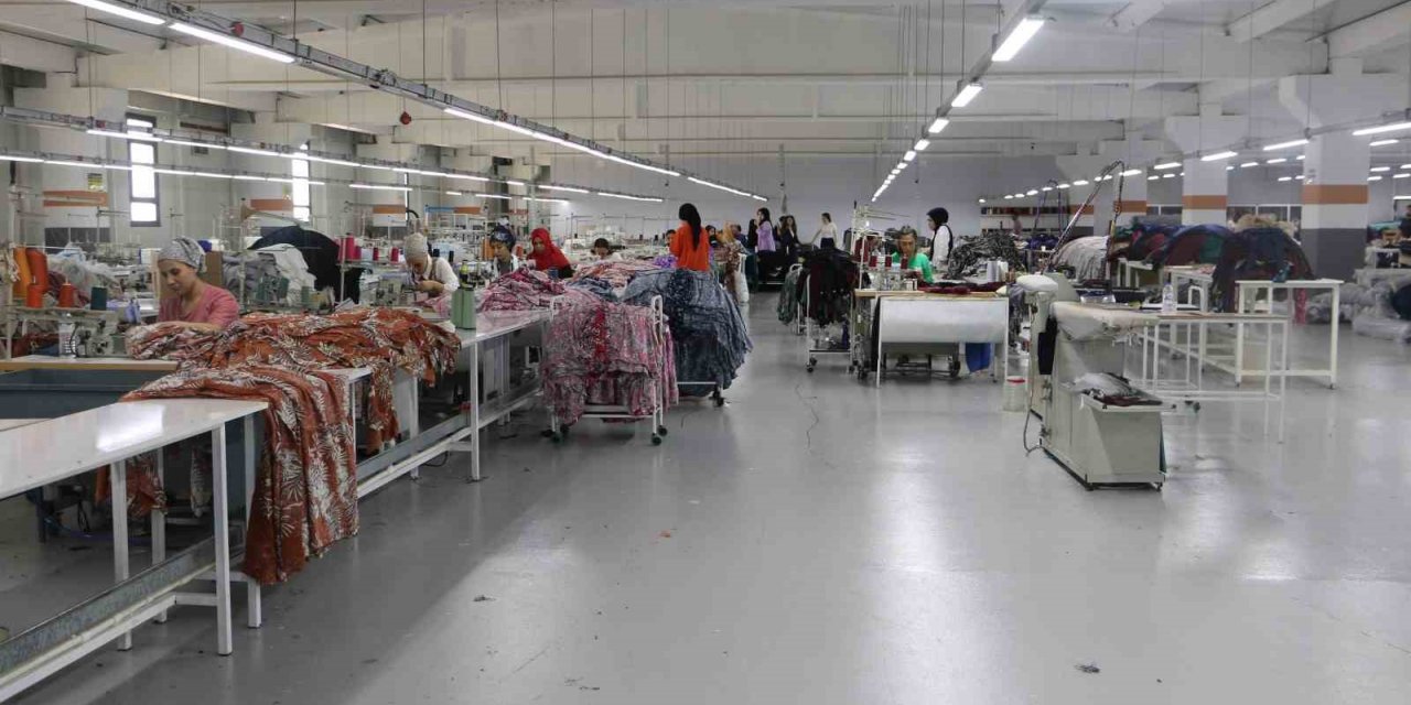 Diyarbakır’da ayda 66 bin ürün çıkartan firma, Ortadoğu’dan sonra Avrupa’yı giydirmeye hazırlanıyor