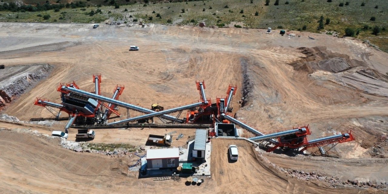 Kayseri’de tek, Türkiye’de sayılı olan konkasör tesisi açılıyor