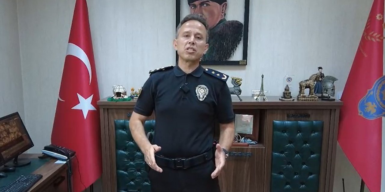Emniyet müdürü videolu mesajla gurbetçileri güvenlik önlemleri konusunda uyardı