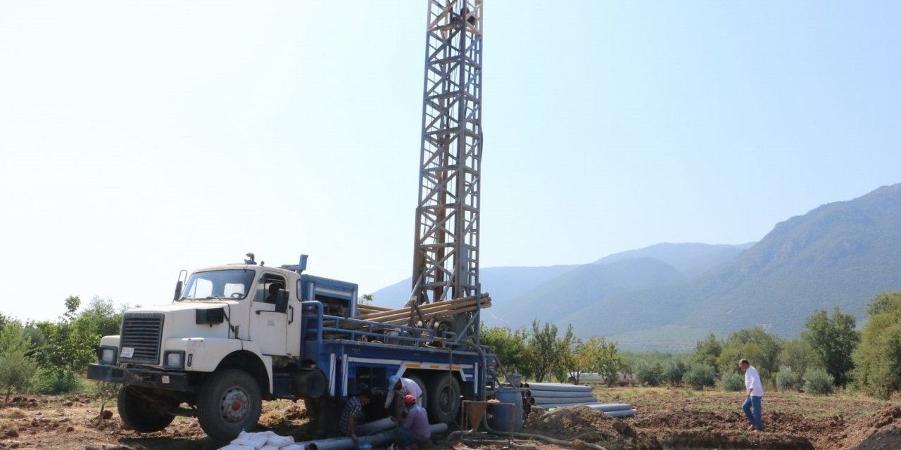 Bedeller Mahallesi’ne yeterli su için sondaj çalışmaları devam ediyor