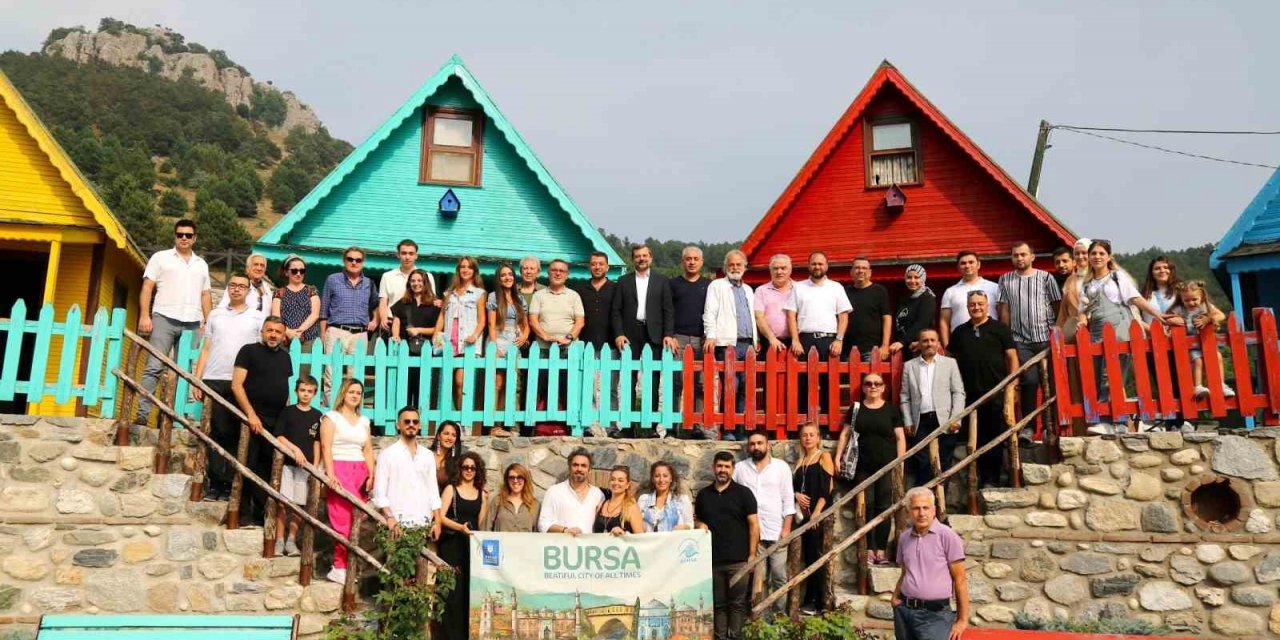 Bursa’da doğa ile iç içe bir park