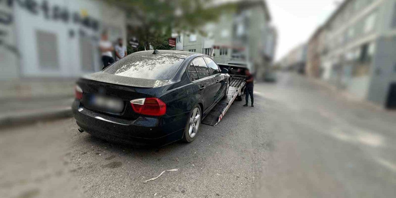 Drift atan araç sürücüsüne 28 bin 532 TL ceza yazıldı