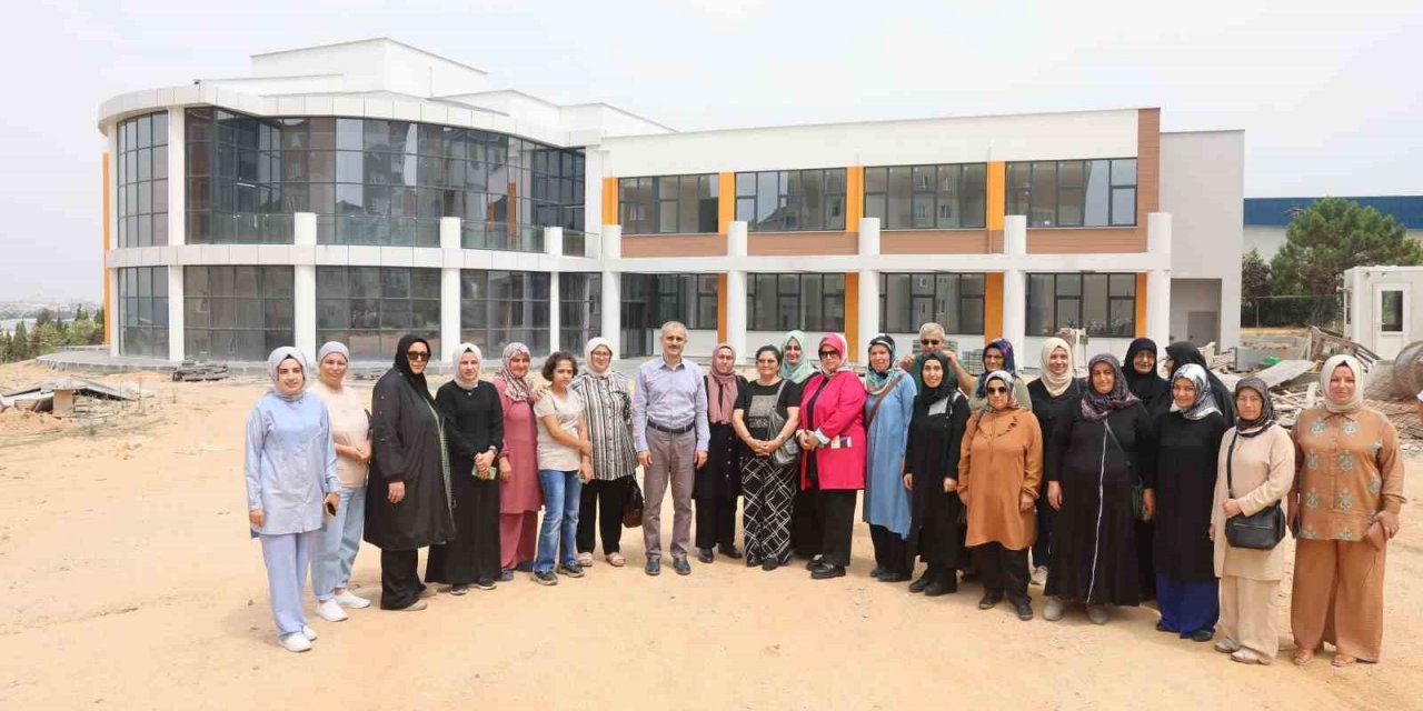 Çayırova’da özel bireylere yapılan merkezde sona doğru