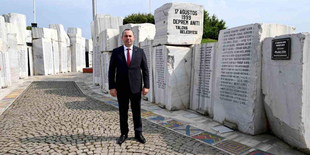 Başkan Tutuk’tan 17 Ağustos depreminin yıl dönümünde kentsel dönüşüm çağrısı