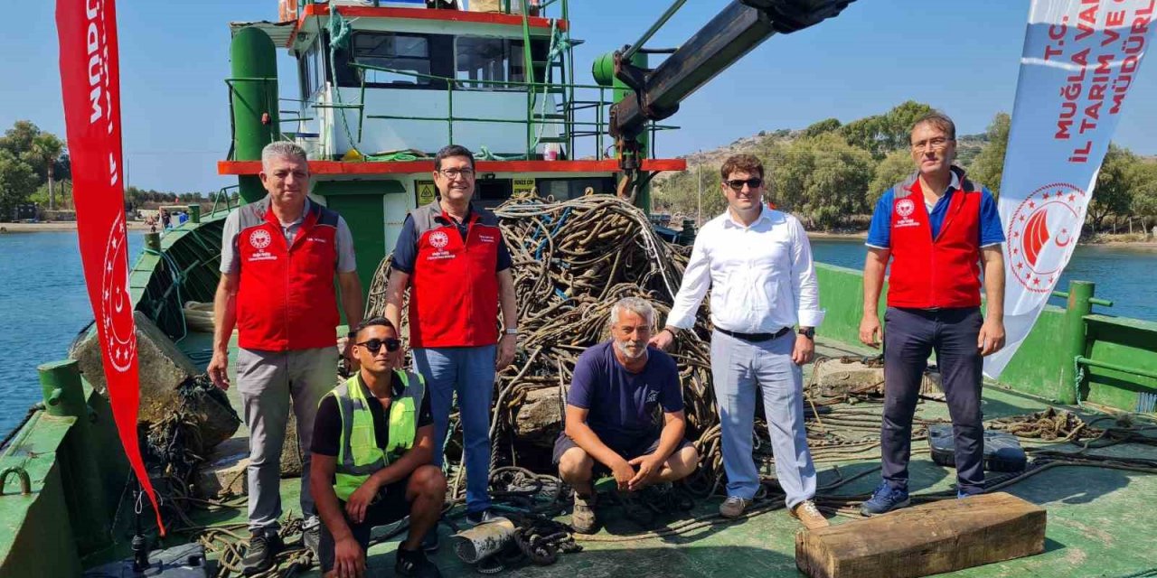 20 ton tonoz ve halat çıkarıldı