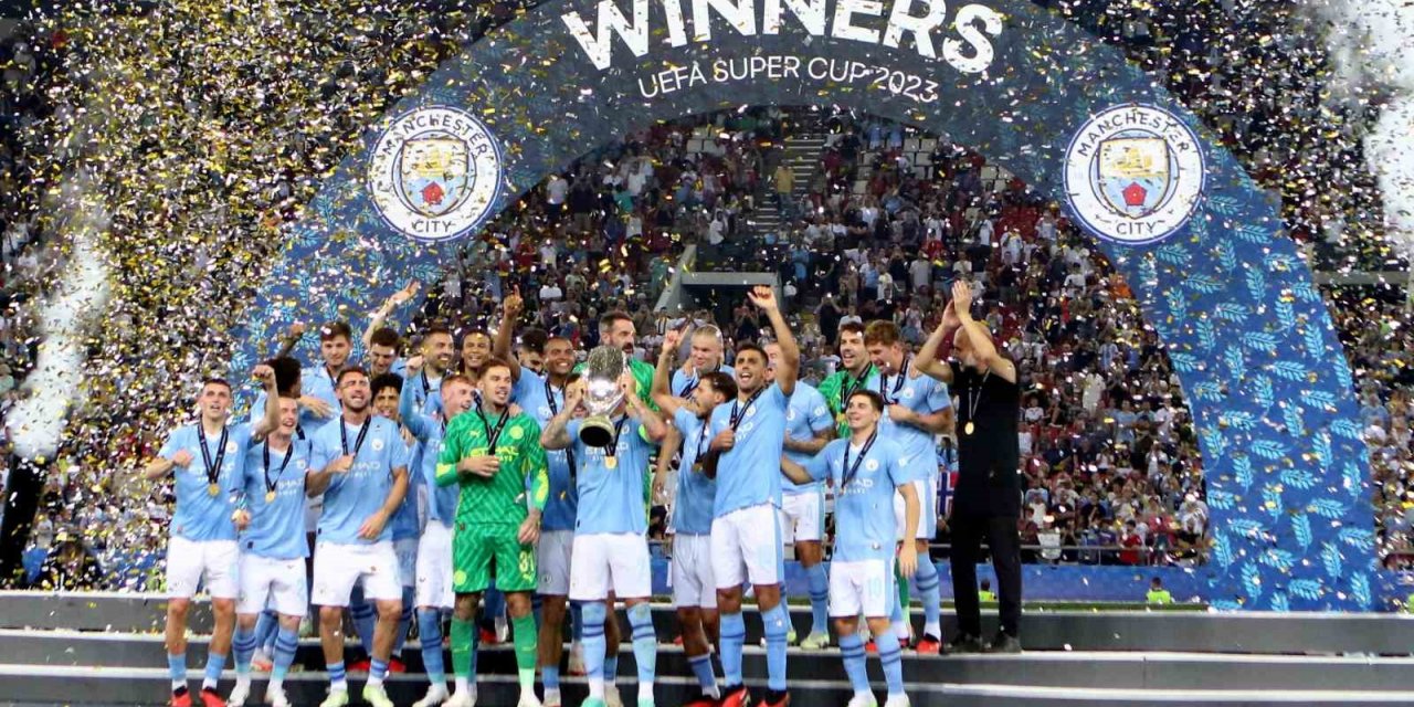 UEFA Süper Kupa’nın sahibi Manchester City oldu