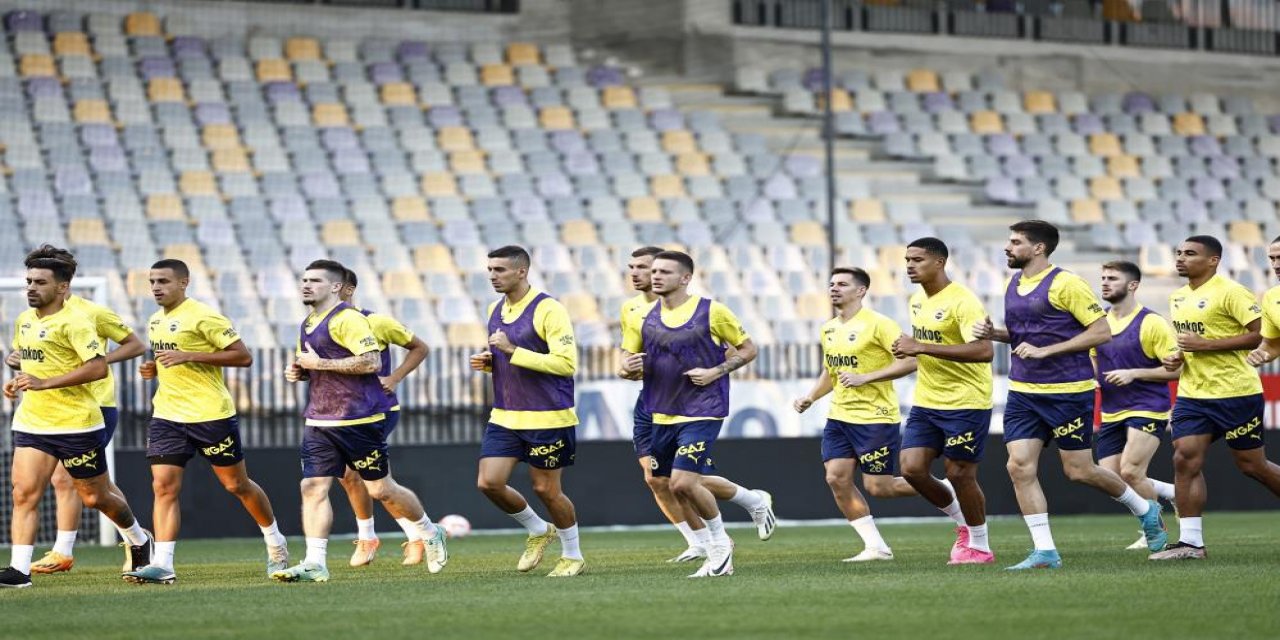 Fenerbahçe, Maribor maçı hazırlıklarını tamamladı