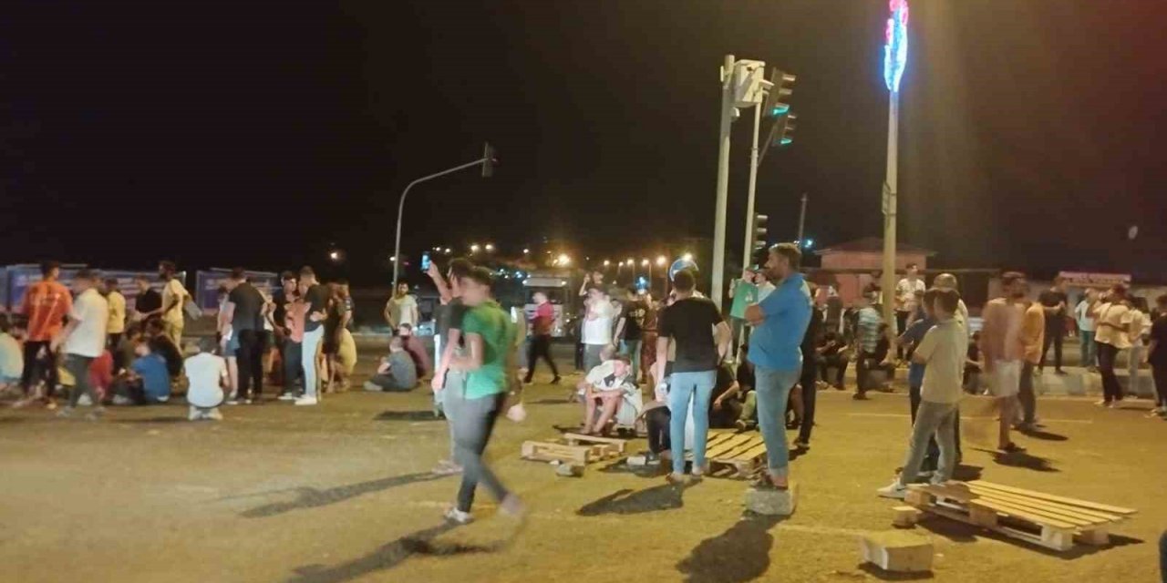 Taciz iddiası ilçeyi karıştırdı