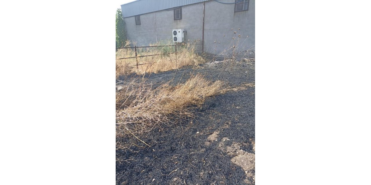 Hatay’da meydana gelen anız yangını söndürüldü