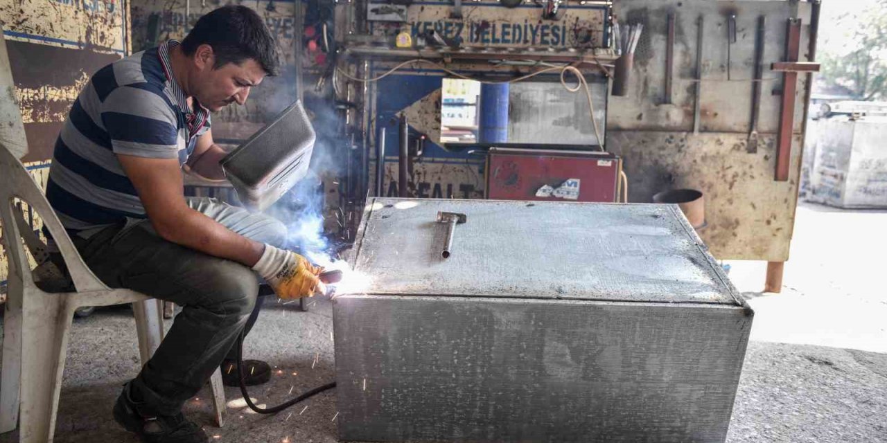 Kepez’den fabrika gibi atölye