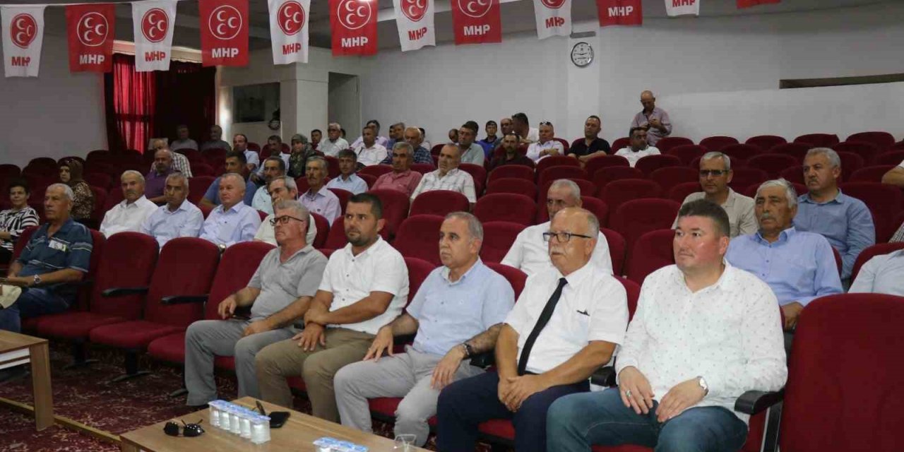 MHP Gördes’te Yonat’a güvenoyu