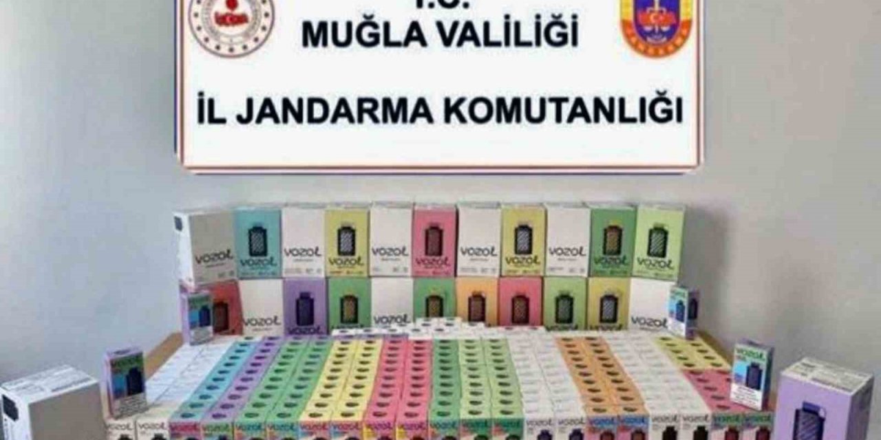 Kaçak elektronik sigara ele geçirildi